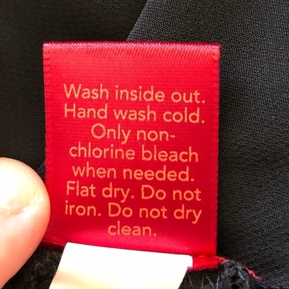 Jennifer Lopez, Layered, Chiffon, Blouse, 3/4 Sleeves, Black, Gold Dots, Size S - Picture 12 of 12